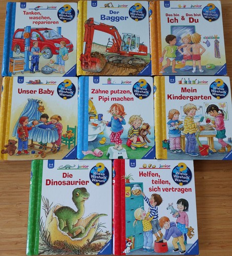 Kinderbücher wieso - 8, x